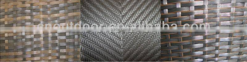 Economic durable rattan sun lounger