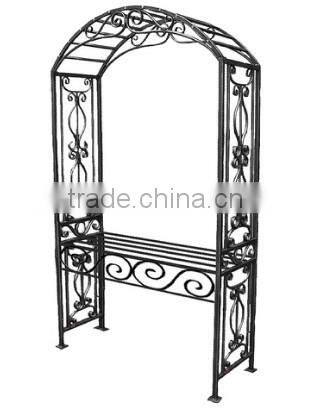 garden arch bench