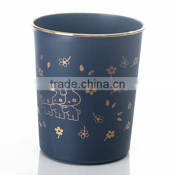 Plastic rabbit pattern wastebin new PP