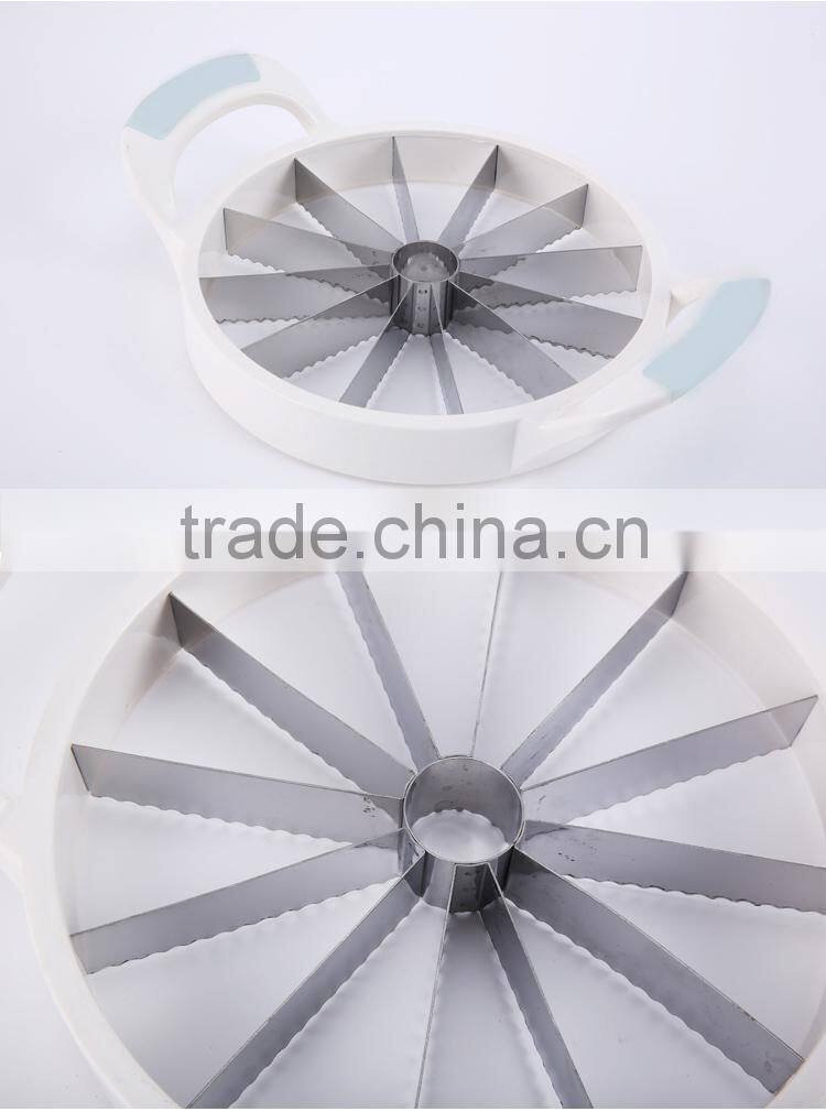 2015 newest Fruit & Vegetable Tools 12 slices stainless steel Watermelon Slicer Melon Slicers