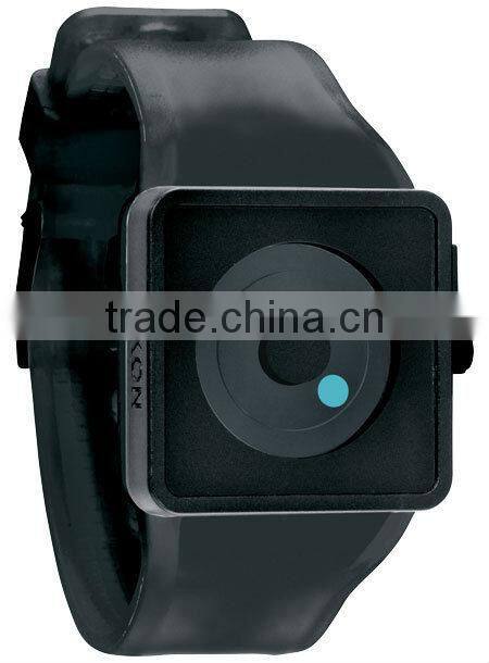 cool design fancy silicone waist digital watch for ladies