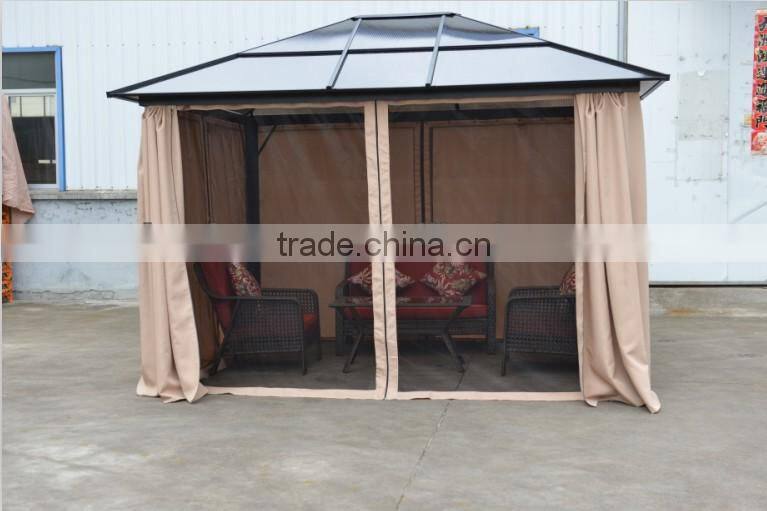 Hot Sell Alum. Polycarbonate Gazebo Outdoor Gazebo