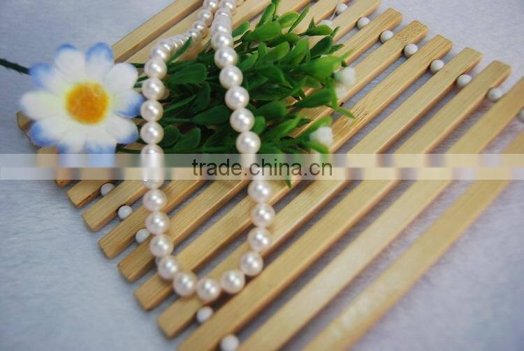 4-5 mm white freshwater pearl strand wholesale