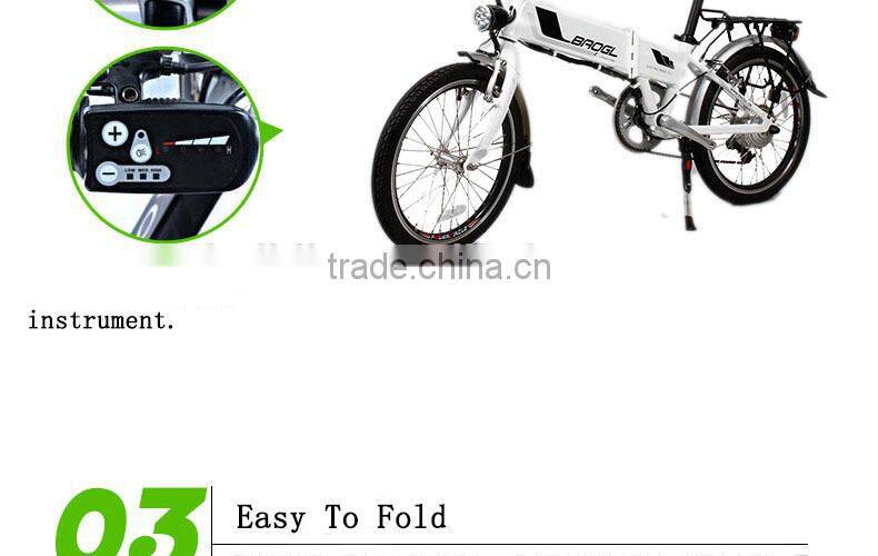 CE EN115194 20 inch cheap electric folding bicycle foldable electric bike with hidden battery