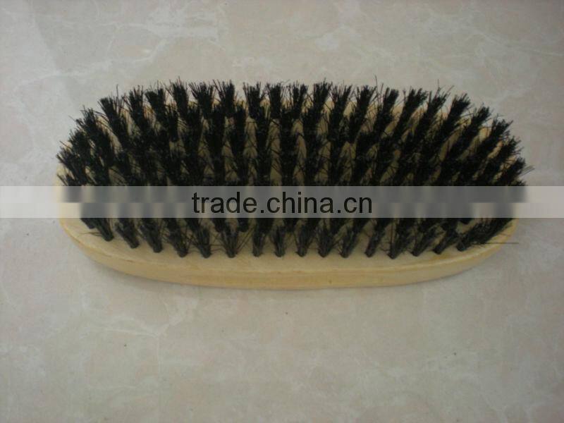 wooden shoe brush