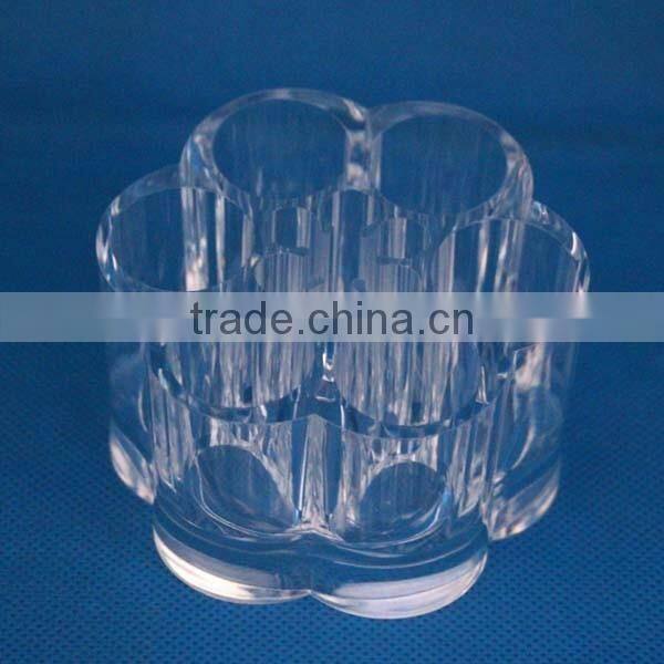 423358 clear acrylic compartment storage box