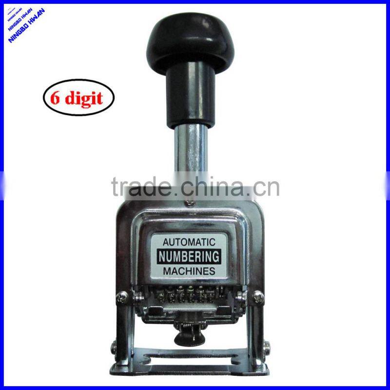 office self-ink automatic hand press numbering machine