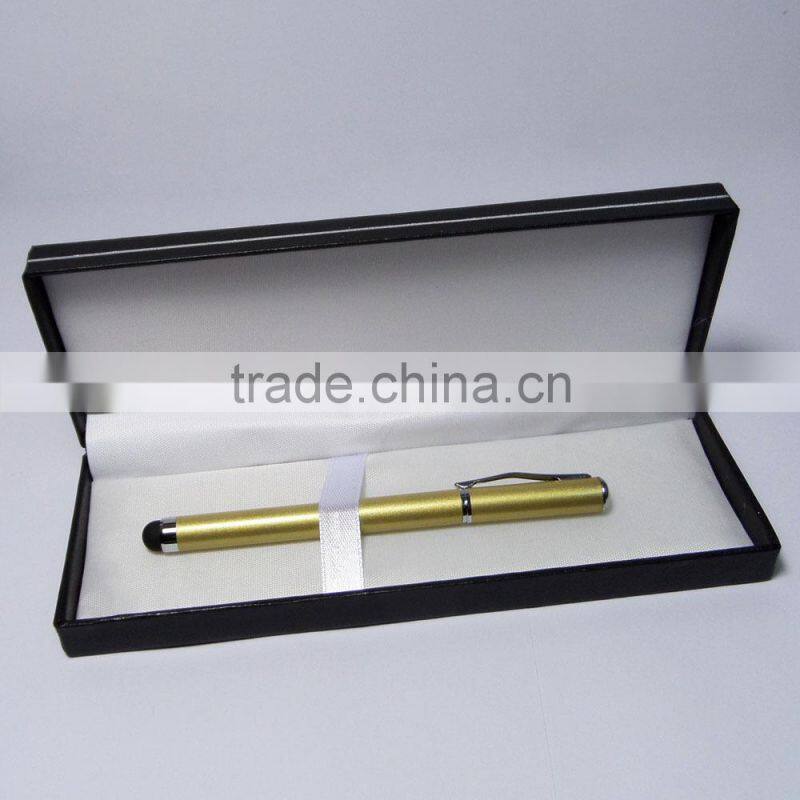 2014 new colorful best selling gift box aluminium touch screen pen