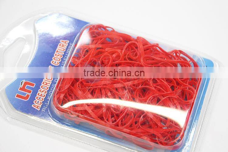 Red elastic hair band