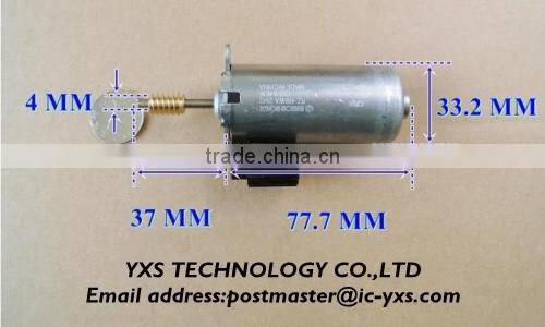 For Car seat adjust motor Strong magnetic high torque dc12 V 3600 RPM Long axis dc motor