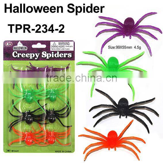 Soft Plastic TPR Stretchy Flying Spider Toys