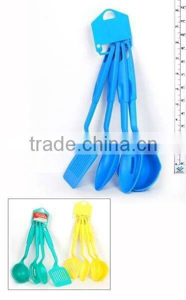 4pc plastic cooking scoop set