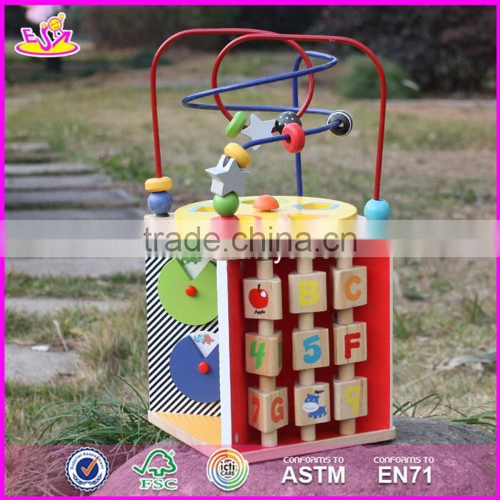 Baby kids montessori toys wooden learning toys for toddlers W11B090-S