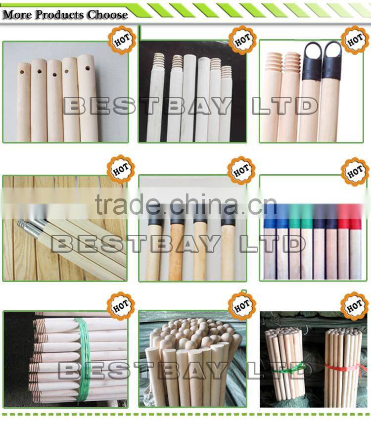 Hot sale natural wooden broom stick for sale