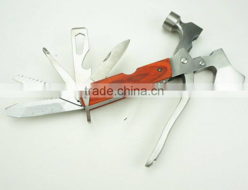 91019 16-in-1 Multi-Function Metal Stamping Hatchet Hammer