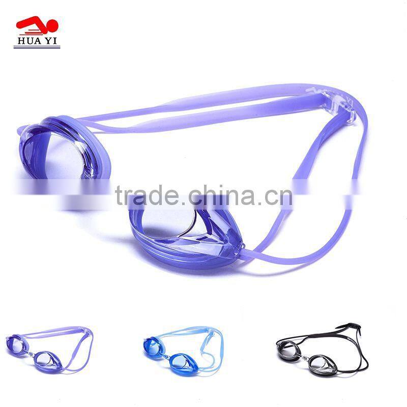 Durable adults printed logo for anti ifog swimming goggles