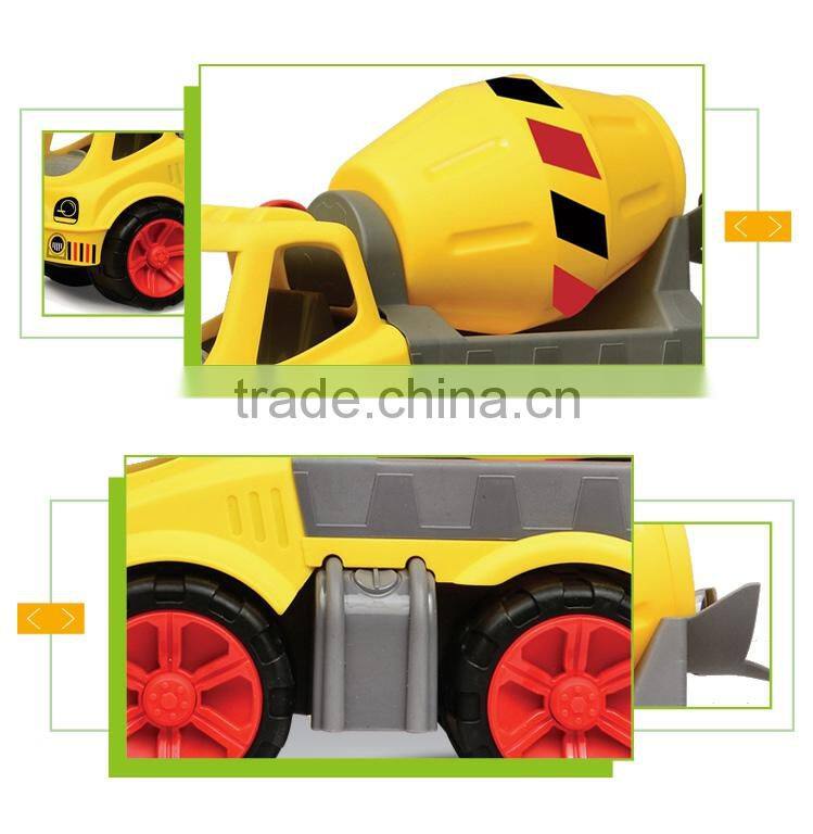 Newest product plastic toy concrete mixer truck spare parts