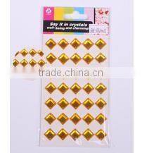 self-adhesive mirror letter stickers