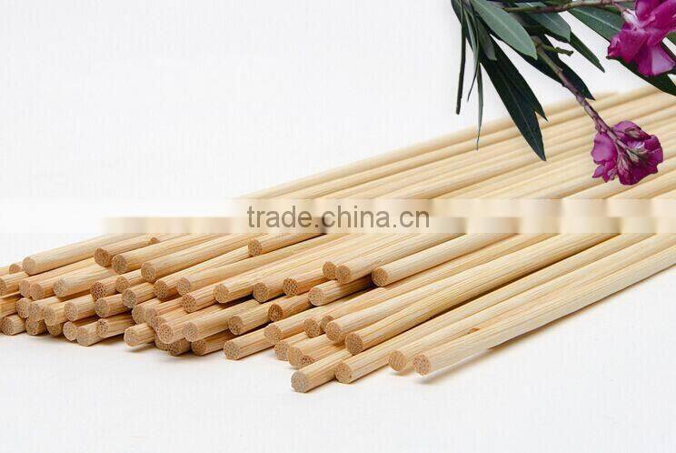 Hot sale high quality 2.5mm 100% solid round bamboo stick for BBQ, Yakitori, Skewer.