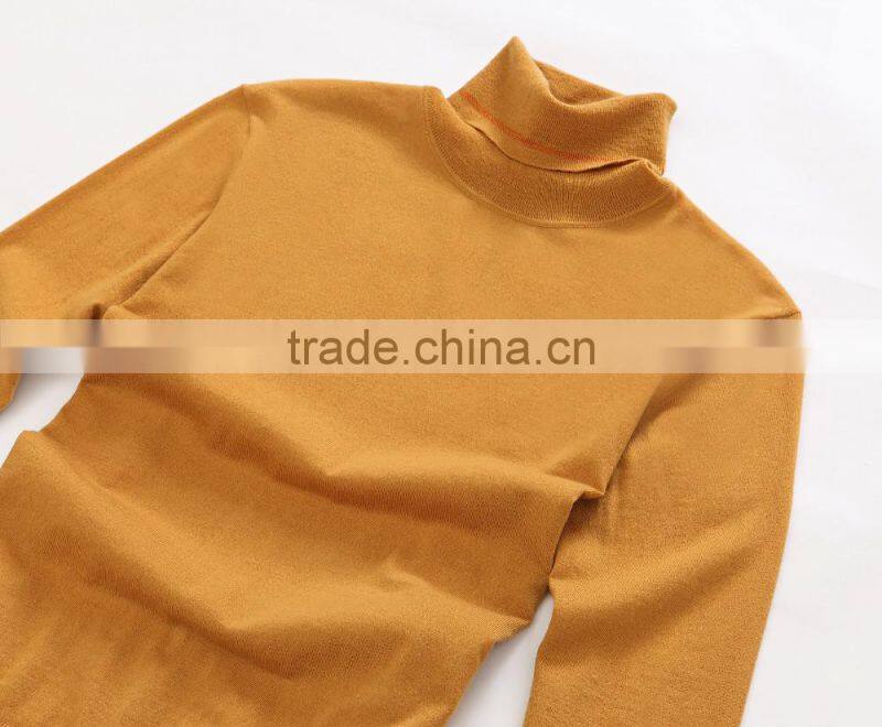 mens high quality pure wool standard style turtleneck sweater