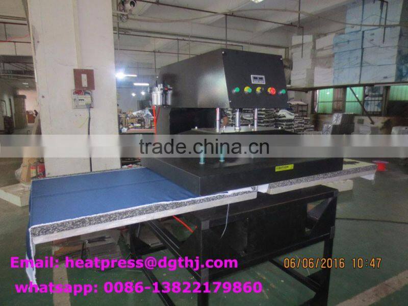 Air powered Pnuematic heat press machine 80*100cm, 100*120cm