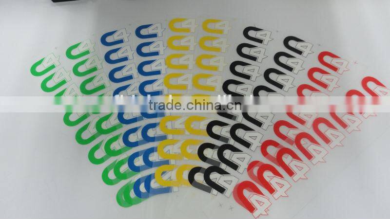 High quality custom t shirt heat transfer label