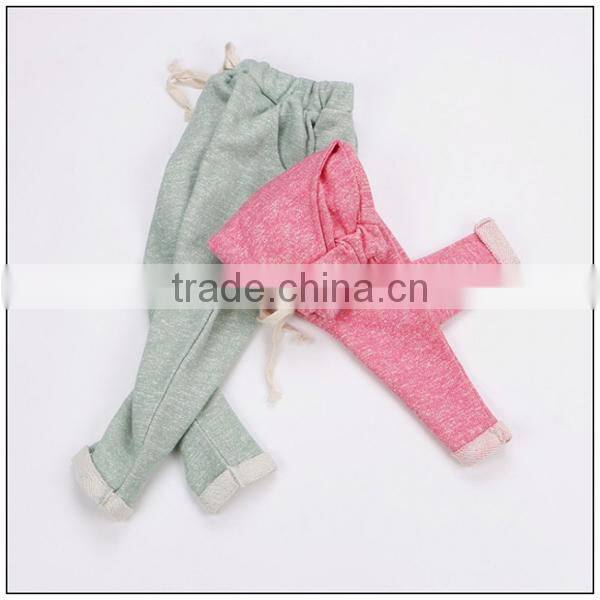 2016 custom cheap long kids sweat pants kids