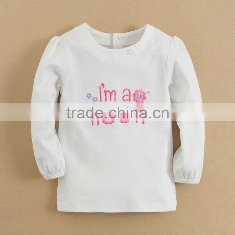 2014 baby clothes 100 cotton light up t shirts for kids