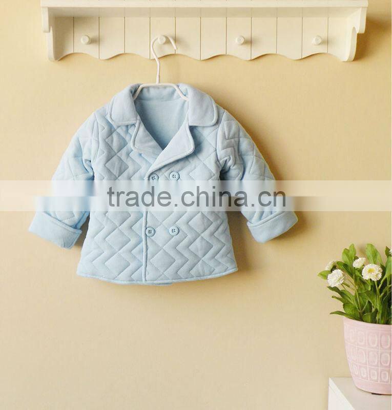 mom and bab 2012 Winter baby wear 100% cotton quilted tops