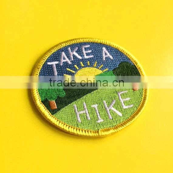 2017 Fashion DIY new Custom Embroidery Patches For Clothing Accessory