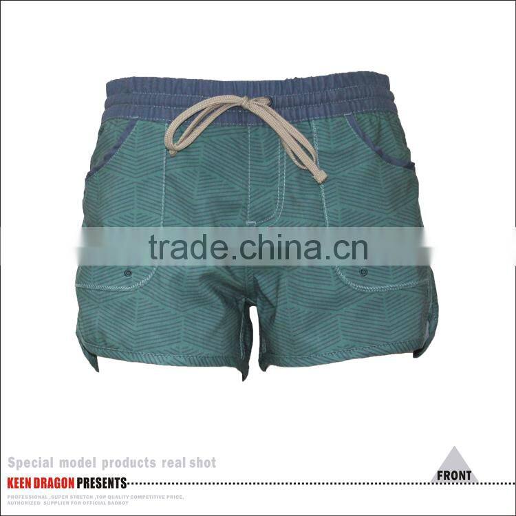 Sublimated Printed Women's Boardshorts Ladies Sports shorts Beach Shorts