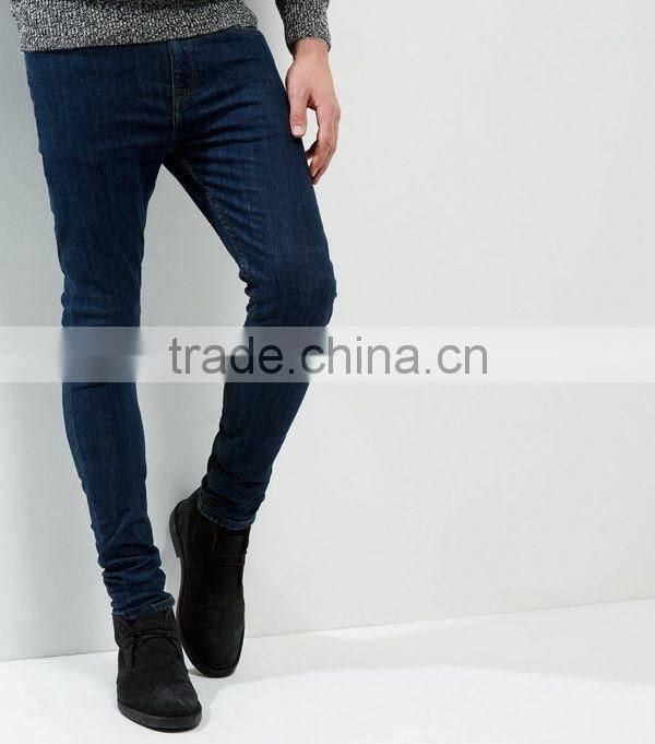 blue tinted supper skinny denim jeans slimming tight jeans