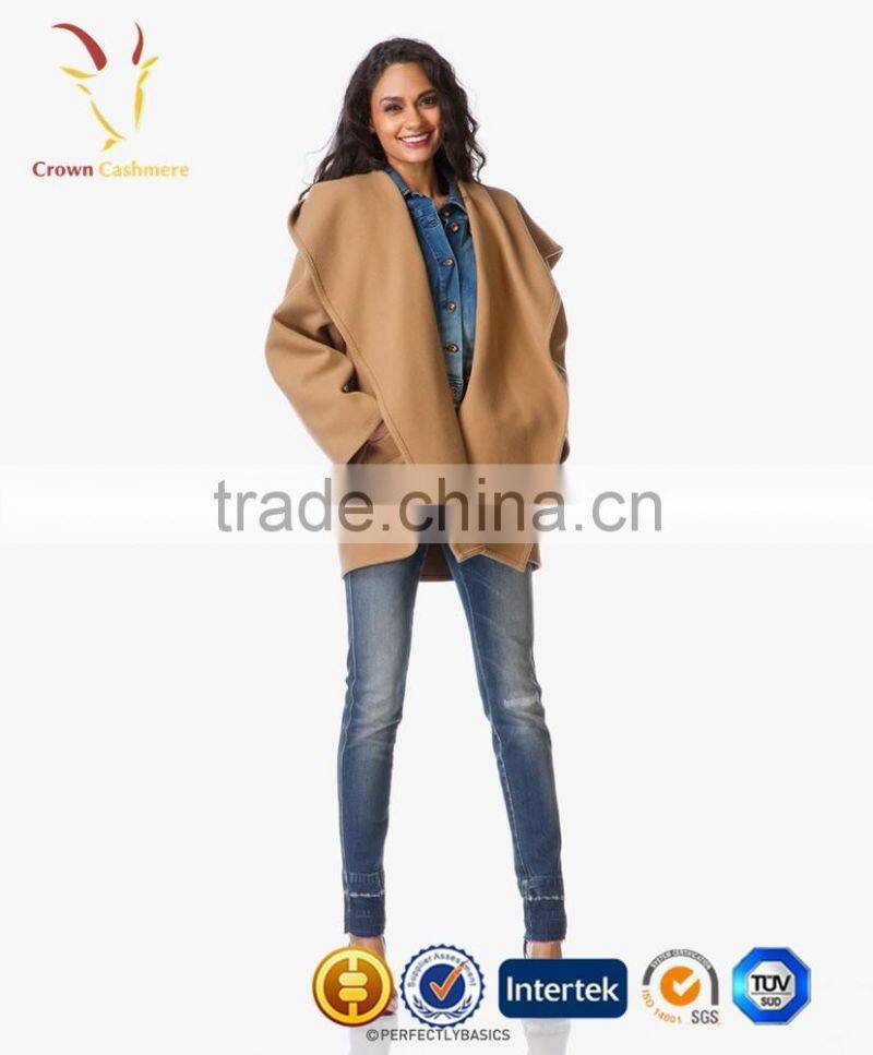 Woolen Winter Coats Woman Overoat