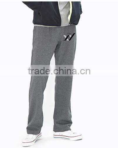 2015 fashion brand men's heavy weight fabric fleece sport sweatpants,men's jogging cotton trouser for winter