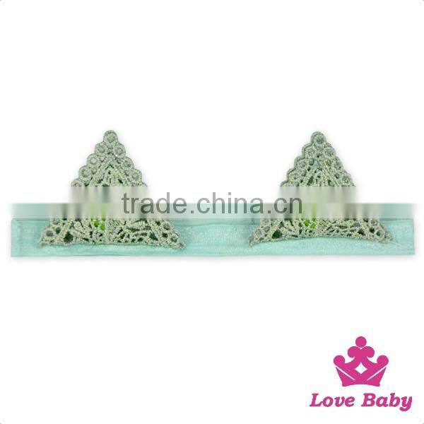 Newest Grosgrain Hair Accessories Cute Ear Baby Girls Butterfly Casual Wear Headband