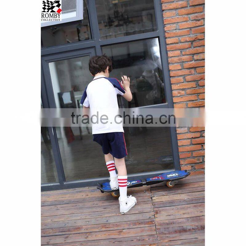 Kids Clothes Wholesale China Kids Summer School Uniform Design Polo Shirt Sport Clothing