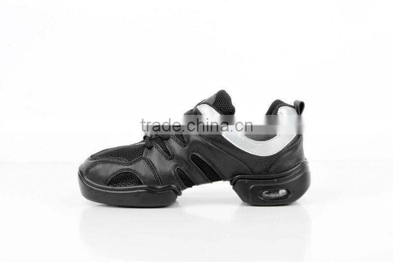 2013 Leather and Mesh High Quality Jazz Dance Sneaker