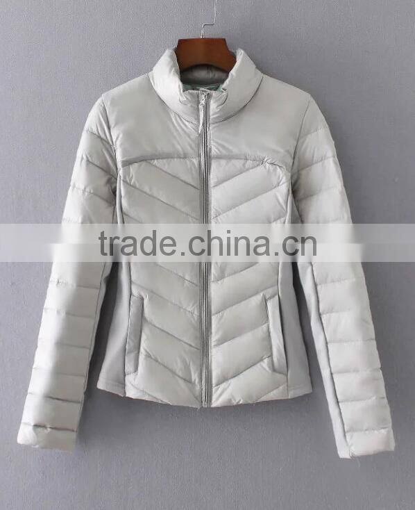 Runwaylover EY1036C Fashion women short ultralight winter down jacket