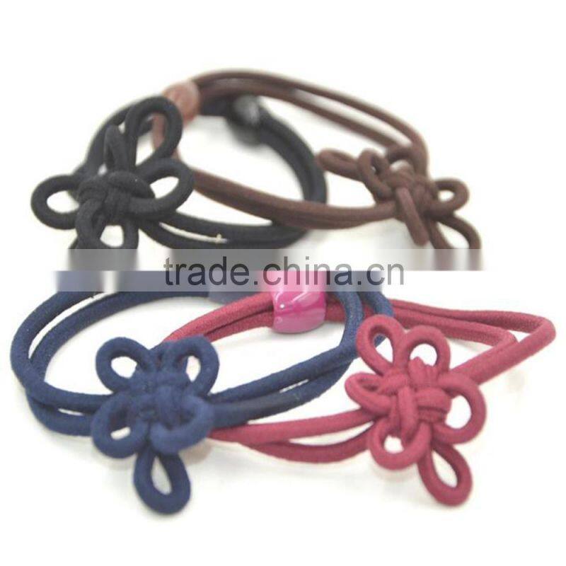 China Supplier Elastic Knot Hair Band Baby Girls Headbands In Stock