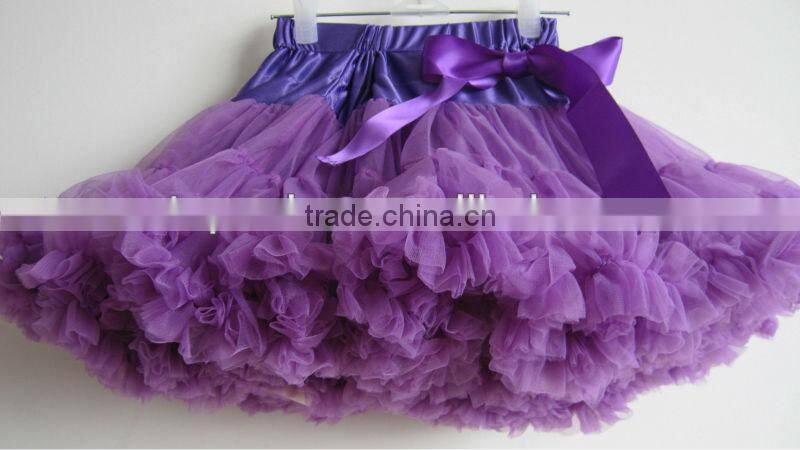 black white baby girl fluffy pettiskirts girl's tutu skirts