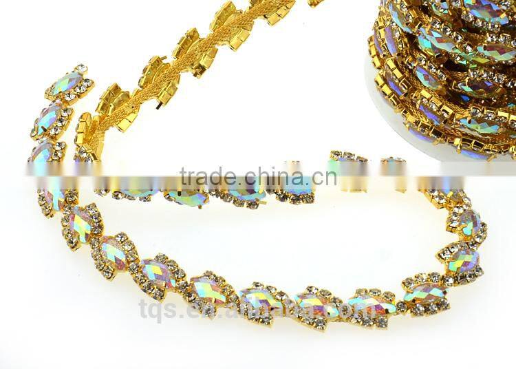 Rhinestone Cup Chain