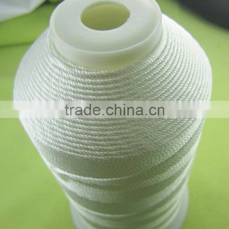 High tenacity polyester thread