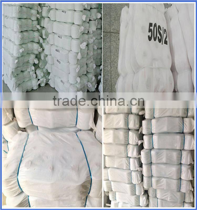 100% polyester spun for sewing thread