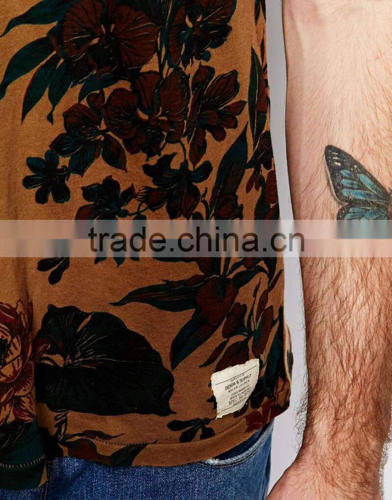 2017 Wholesale Cheap T Shirt Printing With Short Sleeves Made In China Custom Mens Round Neck Printed T Shirts