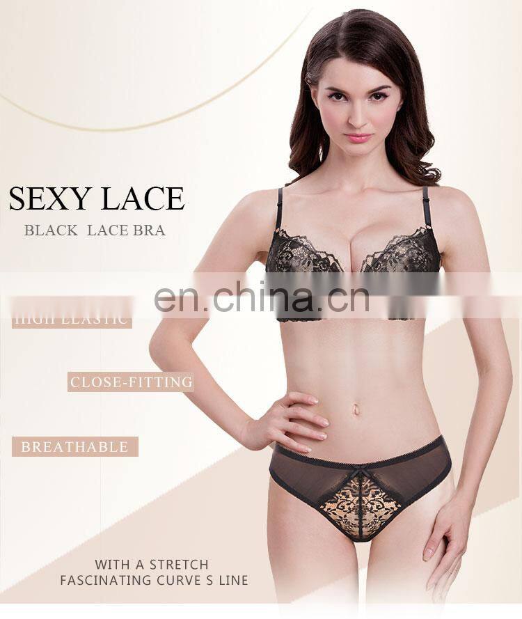 latest fashion very sexy push up women beautiful bra sexy bra design bra & brief set