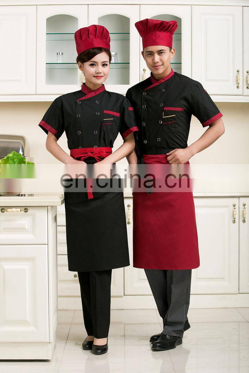 classic sushi chef restaurant waiter and waitress uniform