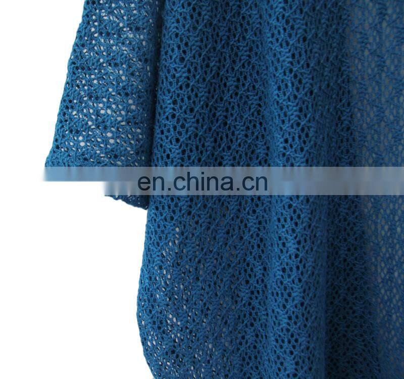 2016 hot sale bat sleeve cardigan for ladies