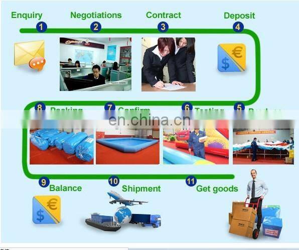 Customized Ratation Air-blown Inflatable Santa Claus With LED Lighting