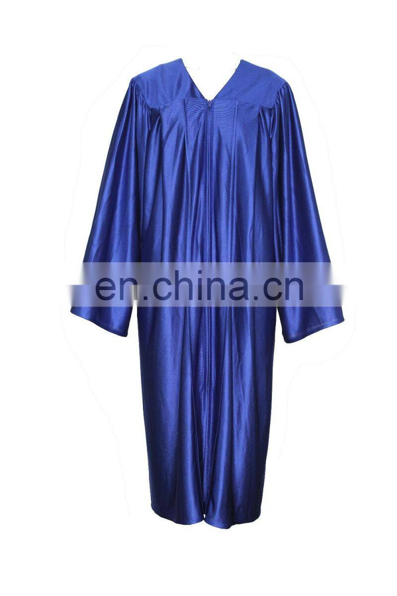 High School Graduation Gown Shinny Finish