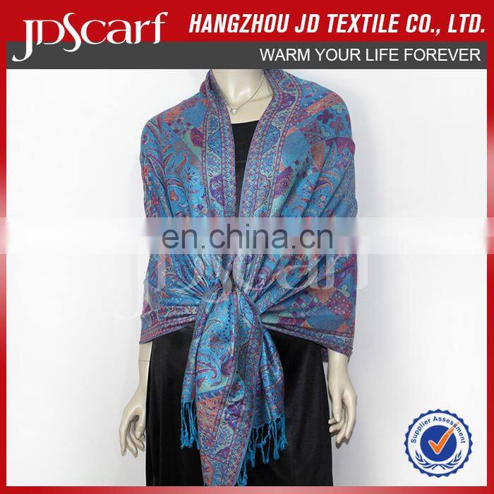 China manufacturer spring winter new design Viscose Shawl With Lurex
